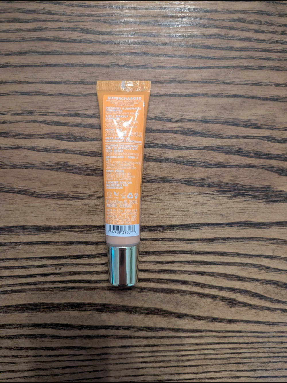 Milani Supercharged Brightening Undereye Tint 120 Peach .51 fl oz